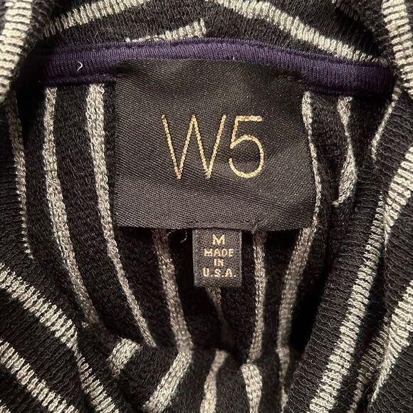 W5 Lightweight Striped Cowl Sweater - Picture 6 of 6